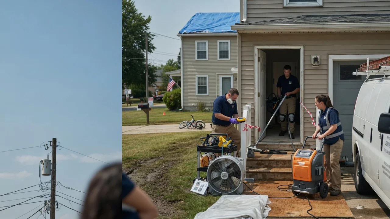 Water Damage Repair in Atlantic, PA near me